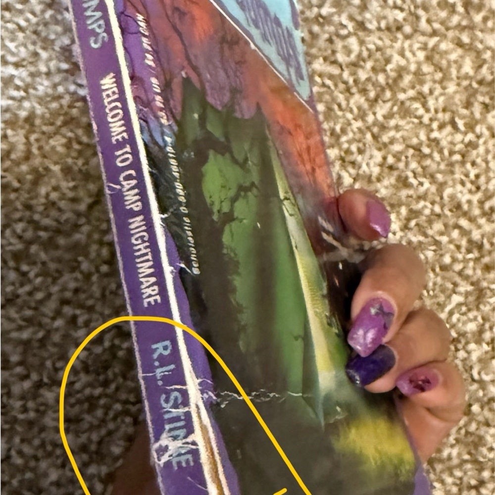 2 Books goosebumps ‘welcome to camp nightmare’ & ‘the curse of the mummy’s tomb’ - Picture 5 of 14